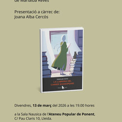 Presentació del llibre 'La llibreria del carrer Shakespeare', de Mari Alba Revés