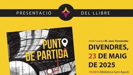 Presentació "Punt de partida", amb l'autora, M.José Hernández