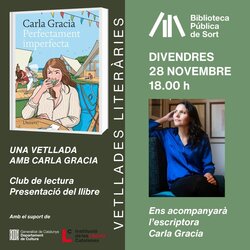 Presentació del llibre Perfectament imperfecta, de Carla Gracia