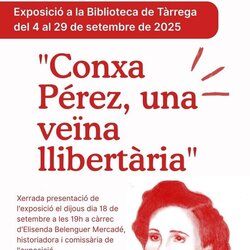 Conxa Pérez, una veïna llibertària