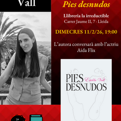 Presentació del poemari 'Pies desnudos', d'Estel·la Vall