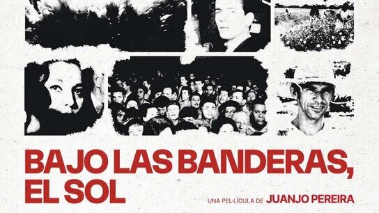 Bajo las banderas, el sol