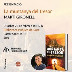 Presentació del llibre “La muntanya del tresor”