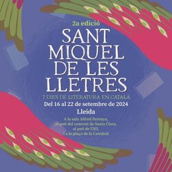 Arriba la segona edició del Sant Miquel de les Lletres