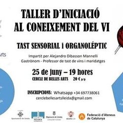 Taller d'iniciació al coneixement del vi