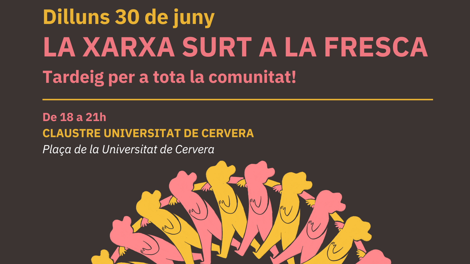La Xarxa pel Dret a la Cura de Ponent surt a la fresca
