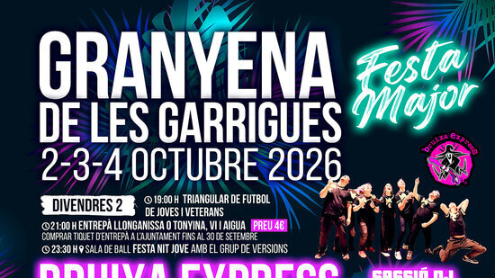 Festa Major de Granyena de les Garrigues