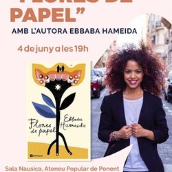 Presentació del llibre 'Flores de papel'
