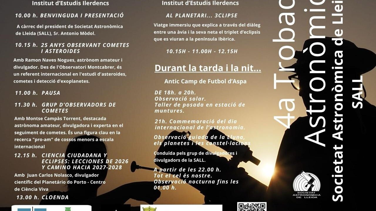 Quarta trobada astronòmica de Lleida