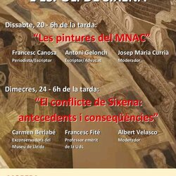 Xerrada 'El conflicte de Sixena: antecedents i conseqüències'