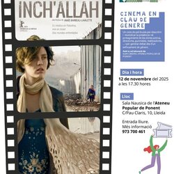 Projecció de la pel·lícula 'Inch'Allah', d'Anaïs Barbeau-Lavalette