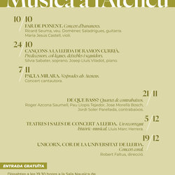 Dissabtes, Música a l'Ateneu