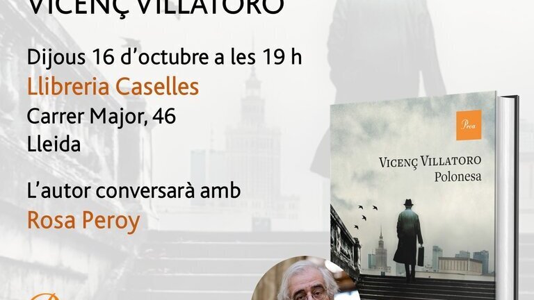 Presentació del llibre 'La Polonesa', de Vicenç Villatoro