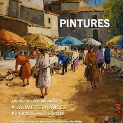 Exposició en homenatge a Jaume Fernàndez