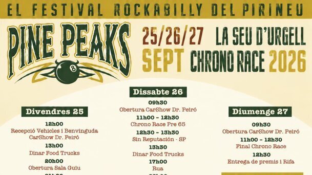 Pine Peaks, 7ª edició del Festival Rockabilly del Pirineu