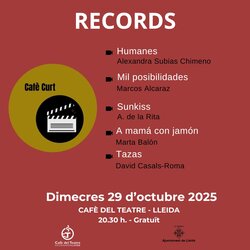 CAFÈ CURT: Una sessió de curtmetratges cada últim dimecres de mes