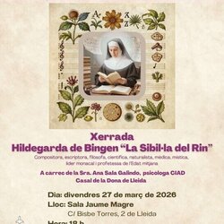 Xerrada Hildegarda de Bingen, 'La Sibil·la del Rin'