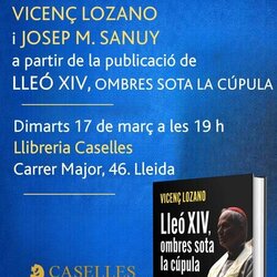 Presentació del llibre 'Lleó XIV. Ombres sota la cúpula"