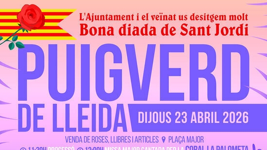 Sant Jordi a Puigverd de Lleida