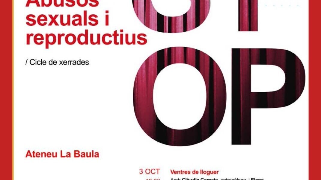Cicle de xerrades 'Stop Abusos sexuals i reproductius'