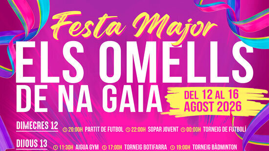 Festa Major d'Els Omells de Na Gaia