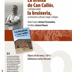 Presentació del llibre 'La bruixa de Can Callós'