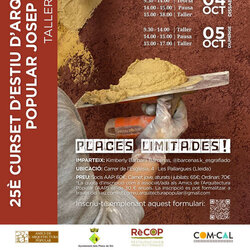 Curset d’Estiu d’Arquitectura Popular Josep Mora