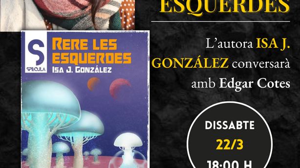 Presentació del llibre Rere les esquerdes, amb l’autora, Isa J. González