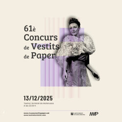Gala del Concurs Nacional de Vestits de Paper de Mollerussa