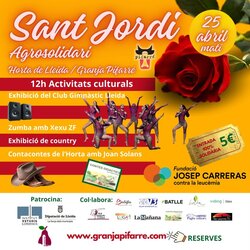 Sant Jordi Solidari a l'Horta de Lleida