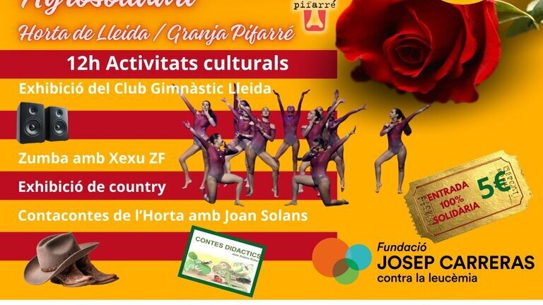 Sant Jordi Solidari a l'Horta de Lleida