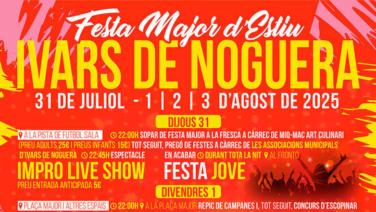 Festa Major d'Ivars de Noguera