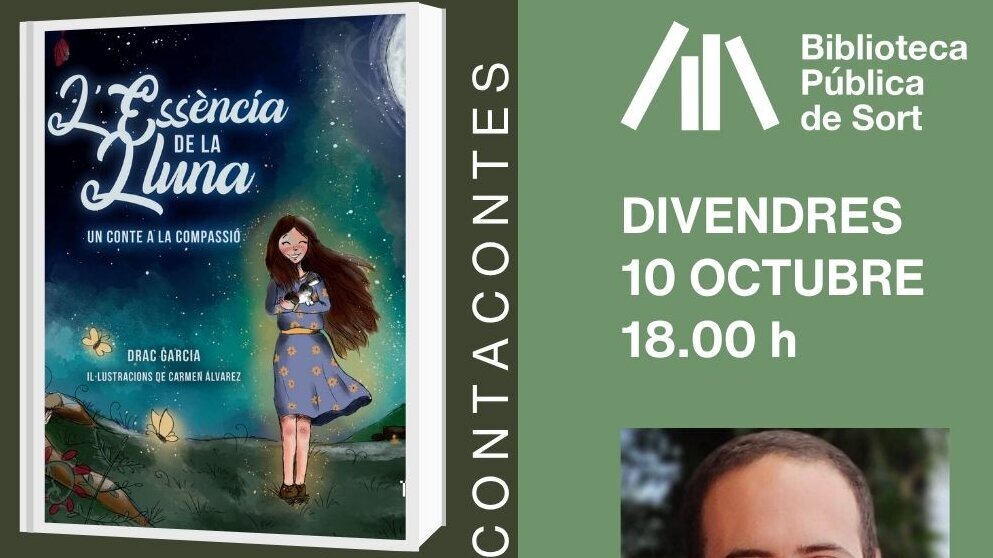 Presentació del llibre 'L'essència de la Lluna' de Drac Garcia.