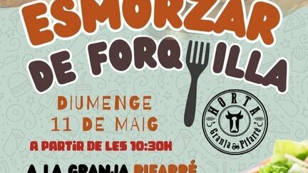 Esmorzar de Festa Major a l'Horta