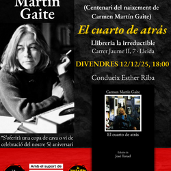 Club de lectura 'Saudade': sessió oberta. Condueix Esther Ribas