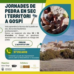 Jornades de Pedra en Sec i Territori