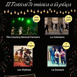 El 2n Festival Bell-Folk omple de música Bell-lloc d’Urgell