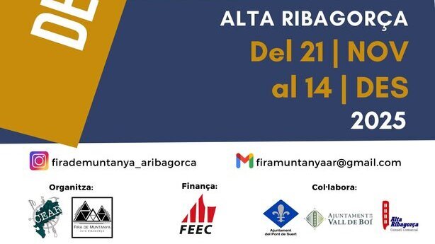 3ª Fira de Muntanya de l'Alta Ribagorça. (del 21 de novembre fins al 14 de desembre)