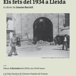 Els Fets de 1934 a Lleida