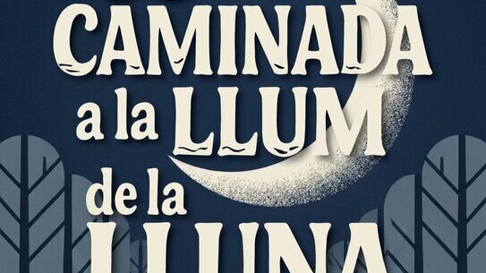 Caminada a la llum de la lluna