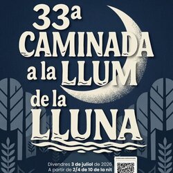 Caminada a la llum de la lluna