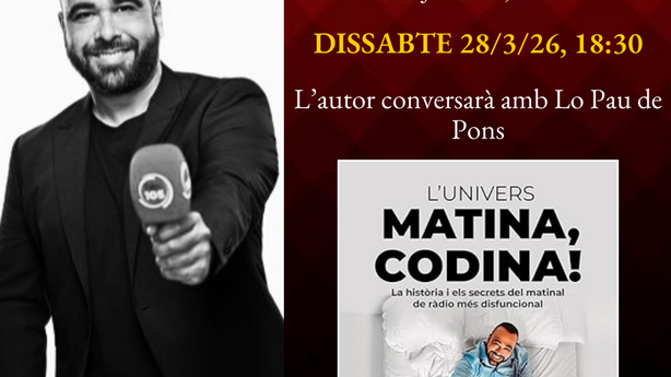 Presentació del llibre del programa de RAC105 Matina Codina