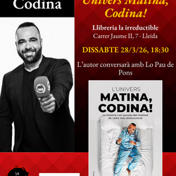 Presentació del llibre del programa de RAC105 Matina Codina