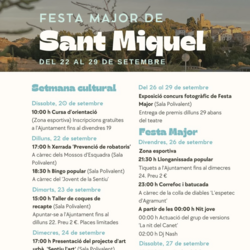Festa Major de Sant Miquel