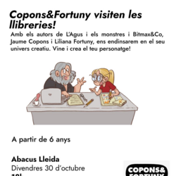 Copons&Fortuny visiten les llibreries!