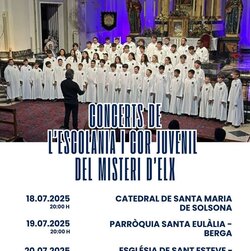 Concert de l'Escolania i el Cor Juvenil del Misteri d'Elx