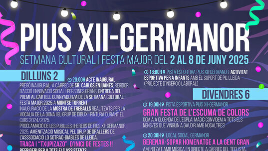 Festa Major Pius XII-Germanor
