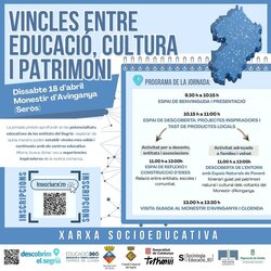 Jornada per enfortir els vincles entre educació, cultura i patrimoni
