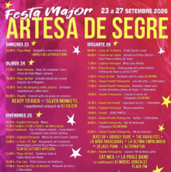 Festa Major d'Artesa de Segre