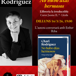 Presentació del llibre 'No hubo días hermosos'